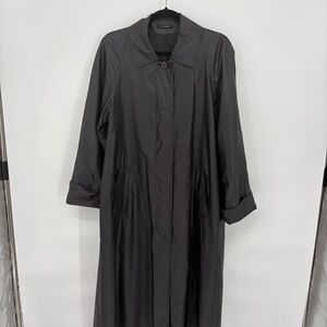🦧 Sanyo grey full length a line Trench Coat